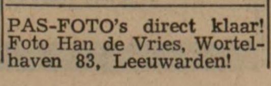 adv. Han de Vries 1970